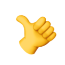75 Percent Thumb — thumbs-up emoji for Slack & Discord