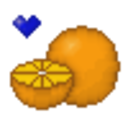 Orange 4 — orange emoji for Slack & Discord
