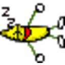 Bananadance Sleep — cartoon emoji for Slack & Discord