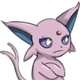 Espeon Grumpy — cartoon emoji for Slack & Discord (Discord)