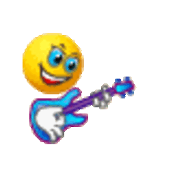 Guitar Smash — cartoon emoji for Slack & Discord (Discord)