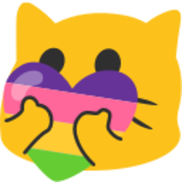 Meow Heartsapphic — cartoon emoji for Slack & Discord (Discord)