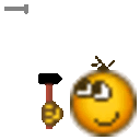 Hammer Nail — cartoon emoji for Slack & Discord