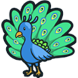 Peacock 2 — animal emoji for Slack & Discord (Discord)