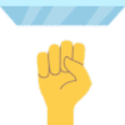 Glass Ceiling — hand-gesture emoji for Slack & Discord (Discord)