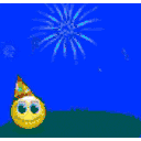 Happy Birthday 5 — cartoon emoji for Slack & Discord