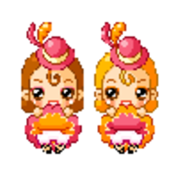 Cancan Dancers — cartoon emoji for Slack & Discord (Discord)