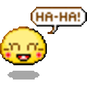 Haha 3 — cartoon emoji for Slack & Discord