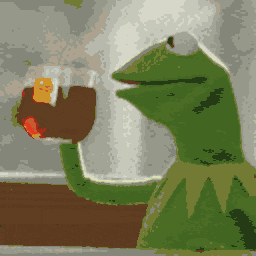 Kermit Tea Do Tell — kermit emoji for Slack & Discord (Discord)
