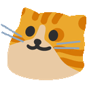 Meow Tabby — cartoon emoji for Slack & Discord