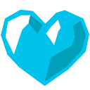 Google Blueheart Blob — heart emoji for Slack & Discord
