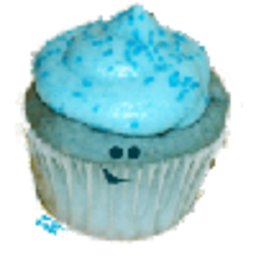Blue Cupcake 2 — cute emoji for Slack & Discord (Discord)