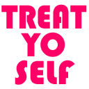 Treatyoself — text emoji for Slack & Discord
