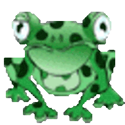 Frog Tongue — cartoon emoji for Slack & Discord (Discord)