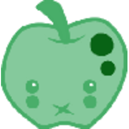 Green Apple 3 — cartoon emoji for Slack & Discord (Discord)