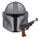 Mando Blaster — cartoon emoji for Slack & Discord