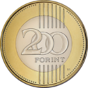 Coin 20 Forint Currency — coin emoji for Slack & Discord