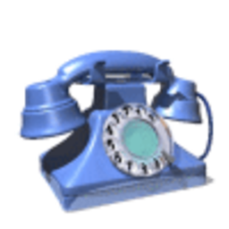 Telephone — technology emoji for Slack & Discord (Discord)