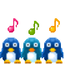 3penguins Singing — animal emoji for Slack & Discord
