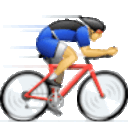 Biking — bicycle emoji for Slack & Discord