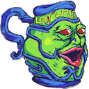 Pog Of Greed — cartoon emoji for Slack & Discord