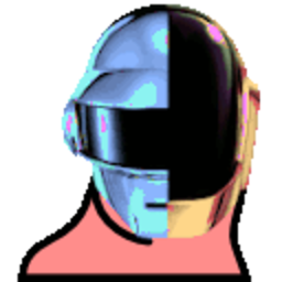 Daft Punk Parrot — cartoon emoji for Slack & Discord (Discord)