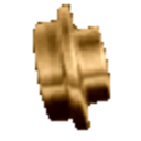 Lego Goldcoin — logo emoji for Slack & Discord