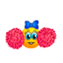 Cheerleading — cartoon emoji for Slack & Discord (Discord)