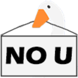 No U Goose — no emoji for Slack & Discord (Discord)