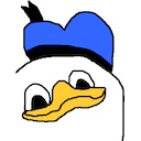 Dolan Duck — cartoon emoji for Slack & Discord