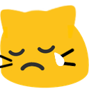 Meow Cry2 — cat emoji for Slack & Discord