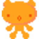 Orange Gummy Bear — gummy emoji for Slack & Discord