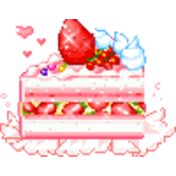Strawberry Cake 2 — strawberry emoji for Slack & Discord (Discord)