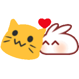 Meow Bunnysnuggle — cartoon emoji for Slack & Discord (Discord)