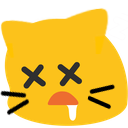 Meow Dead2 — cartoon emoji for Slack & Discord