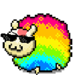 Sheepy Cool — cartoon emoji for Slack & Discord (Discord)