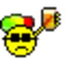 Rasta Drink — celebration emoji for Slack & Discord