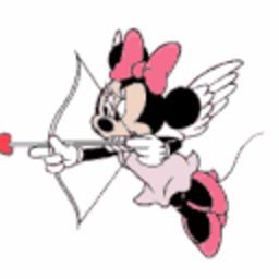 Minnie Cupid — cartoon emoji for Slack & Discord (Discord)