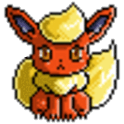 Flareon Blink — cartoon emoji for Slack & Discord (Discord)