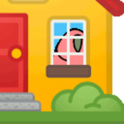 Stay Home Parrot Closer — cartoon emoji for Slack & Discord (Discord)