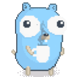 Gopher Coffee Nofill — cute emoji for Slack & Discord (Discord)