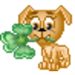 Puppy Clover — dog emoji for Slack & Discord (Discord)