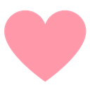 Pink Heart Simple — heart emoji for Slack & Discord