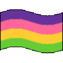 Prideflag Lesbian Animated — pride emoji for Slack & Discord (Slack)