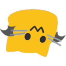 Meow Bat Upsidedown — cartoon emoji for Slack & Discord (Discord)