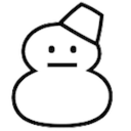 Unicode Snowman — cartoon emoji for Slack & Discord (Discord)