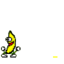 Bananadance Blastoff — cartoon emoji for Slack & Discord