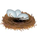 Birds Nest — animal emoji for Slack & Discord