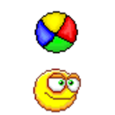 Beach Ball 5 — face emoji for Slack & Discord