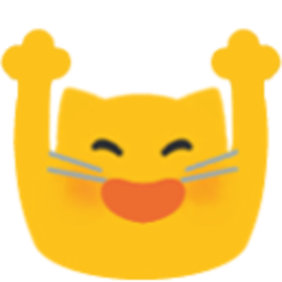 Meow Cheer2 — cartoon emoji for Slack & Discord (Discord)